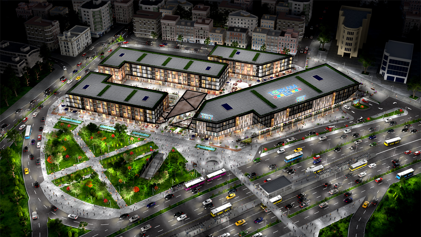 TORKAM İNŞAAT E-5 MEYDAN ŞATIŞ OFİSİ PROJESİ